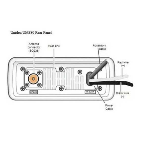 Rádio VHF Marítimo Classe D - Uniden SOLARA UM385 - Branco - Homologado