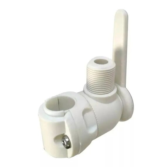 Suporte Para Antena VHF em Guarda Mancebo - Nylon - Branco