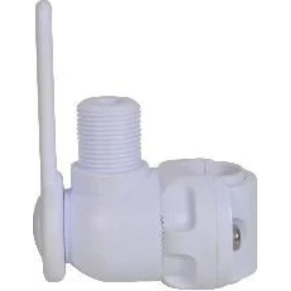 Suporte Para Antena VHF em Guarda Mancebo - Nylon - Branco