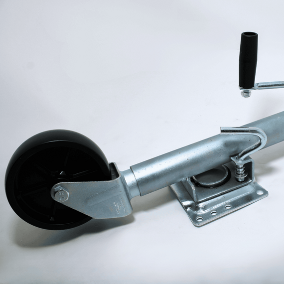 Terceira Roda Carreta Náutica - Roda Simples Escamoteável - Attwood 1000LB