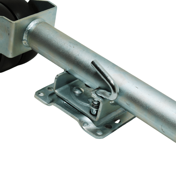 Terceira Roda P/ Carreta Náutica - Roda Dupla Escamoteável - Attwood 1500LB