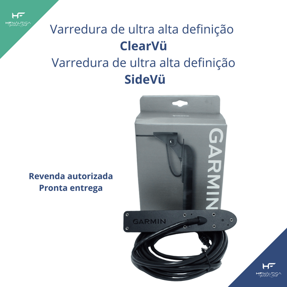 Transducer de Popa Garmin GT34UHD-TM - 12 pinos - 500W - 010-12776-00