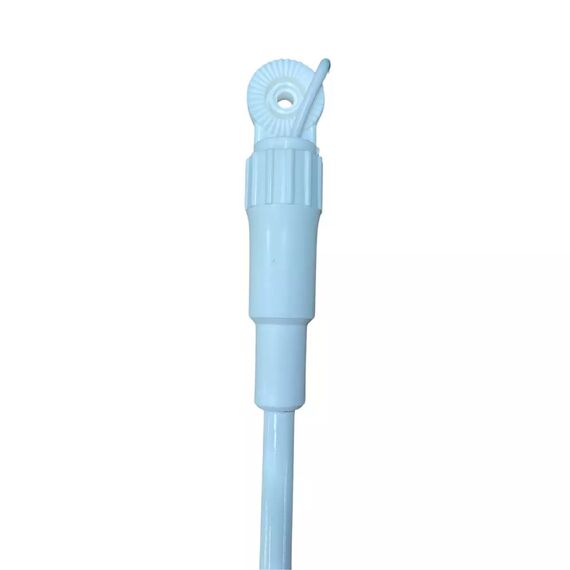 Antena VHF Marítima em Fibra - 2,2 Metros - Ganho Real até 9 dB - Branca - Longo Alcance