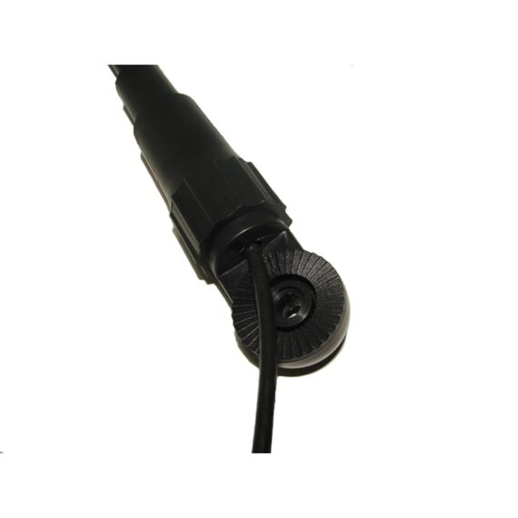 Antena VHF Marítima em Fibra - 2,2 Metros - Ganho Real até 9 dB - Preta - Longo Alcance