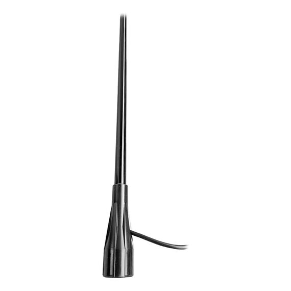 Antena VHF Marítima em Fibra Banten - 1,0 Metros - Ganho Real até 3 dB - Preta