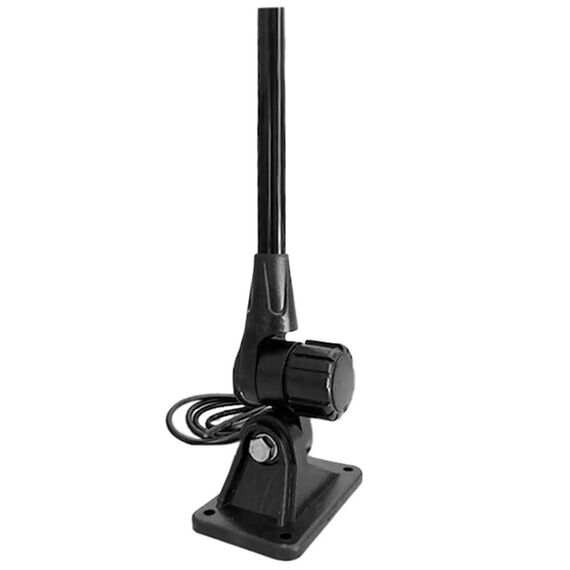 Antena VHF Marítima em Fibra Banten - 1,0 Metros - Ganho Real até 3 dB - Preta