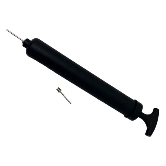 Bomba Manual de AR p/ ENCHER Defensa Boia c/ Bicos - Preta