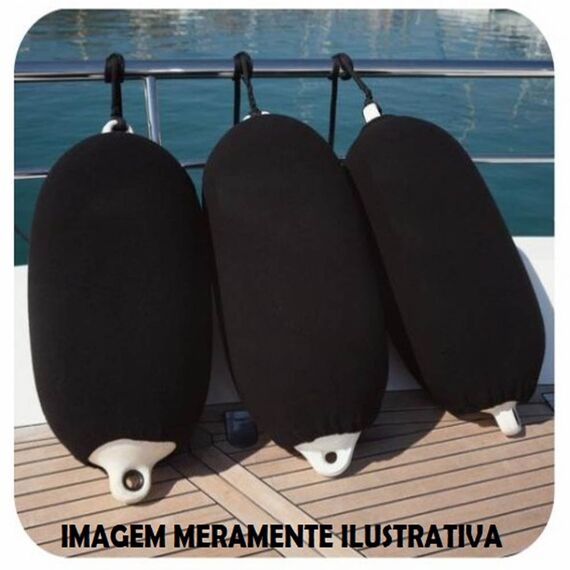 Capa p/ Defensa G5 em Poliester Preta - 1 un.