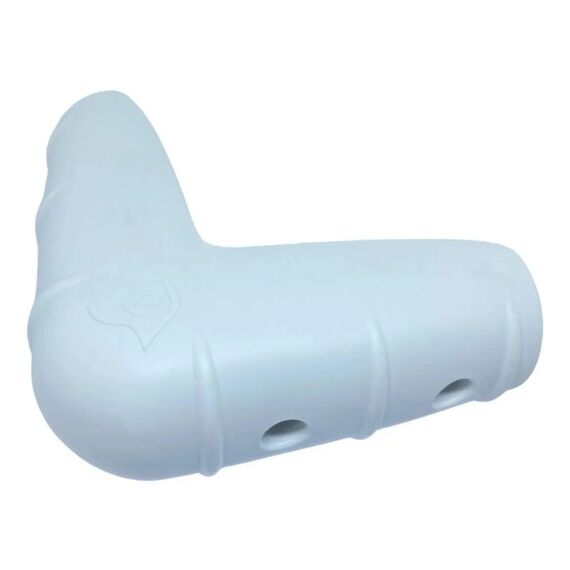 Defensa Horizontal p/ Esquina 90° Doca, Trapiche - 29,8 x 29,8 x 11,4 cm - Branca - Rígida