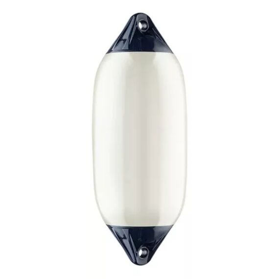 Defensa p/ Embarcações Linha F - F5 - 27,9 x 76,2 cm - Branca/Azul