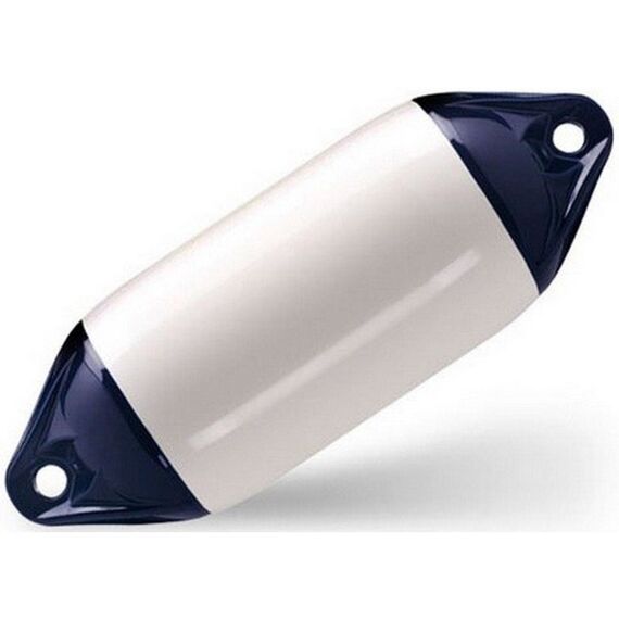 Defensa p/ Embarcações Linha F - F5 - 27,9 x 76,2 cm - Branca/Azul