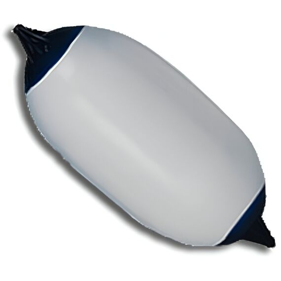 Defensa p/ Embarcações Linha F - F5 - 27,9 x 76,2 cm - Branca/Azul