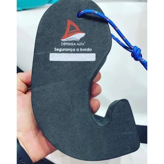 Defensa p/ Jet c/ Cabo + Bolsa - Modelo A - Preta - 2 un