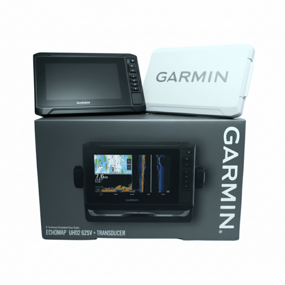GPS e Sonar / ChartPlotter Garmin ECHOMAP UHD2 62sv c/ Transducer GT54UHD-TM 010-02679-01