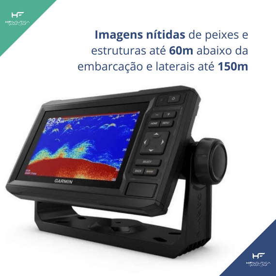 GPS e Sonar / ChartPlotter Garmin ECHOMAP UHD2 62sv c/ Transducer GT54UHD-TM 010-02679-01