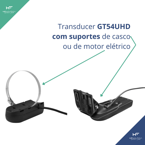 GPS e Sonar / ChartPlotter Garmin ECHOMAP UHD2 62sv c/ Transducer GT54UHD-TM 010-02679-01