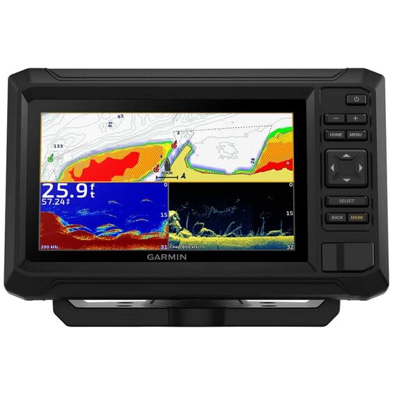 GPS e Sonar / ChartPlotter Garmin ECHOMAP UHD2 72cv (c/ Transducer)