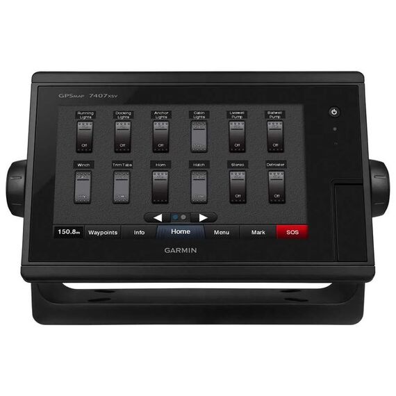 GPS e Sonar / ChartPlotter Garmin GPSMAP 7407xsv c/ Carta Náutica (s/ Transducer)