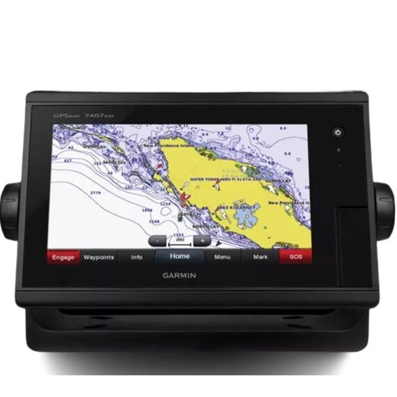 GPS e Sonar / ChartPlotter Garmin GPSMAP 7407xsv c/ Carta Náutica (s/ Transducer)