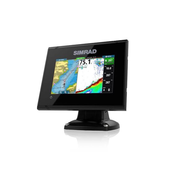 GPS e Sonar / ChartPlotter SIMRAD GO5 CHIRP s/ Carta Náutica (c/ Transducer)