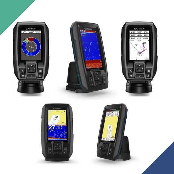 GPS e Sonar Fishfinder Garmin STRIKER 4 Plus c/ Transducer - 010-01870-01