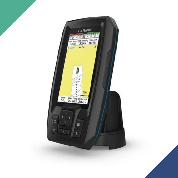 GPS e Sonar Fishfinder Garmin STRIKER 4 Plus c/ Transducer - 010-01870-01