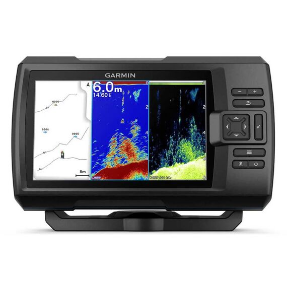 GPS e Sonar Fishfinder Garmin STRIKER 7cv CHIRP (c/ Transducer GT20-TM)