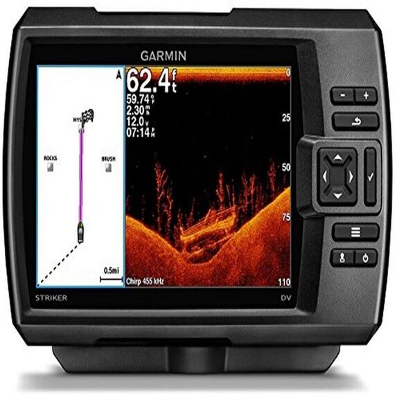 GPS e Sonar Fishfinder Garmin STRIKER 7sv Plus (c/ Transducer GT52HW-TM)