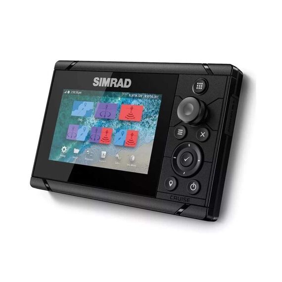 GPS e Sonar / Fishfinder SIMRAD CRUISE 5 s/ Carta Náutica (c/ Transducer)