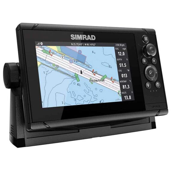 GPS e Sonar / Fishfinder SIMRAD CRUISE 7 s/ Carta Náutica (c/ Transducer)