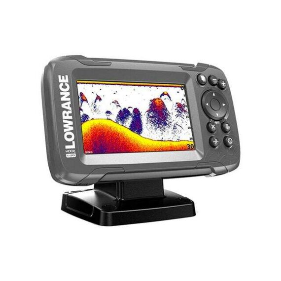 GPS e Sonar Lowrance Hook 2 4x - Transducer Bullet Skimmer®