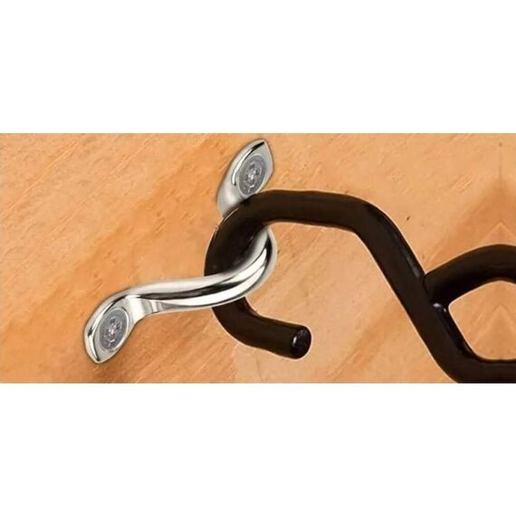 Suporte INOX Estampado p/ Defensa Simples - 1 un.