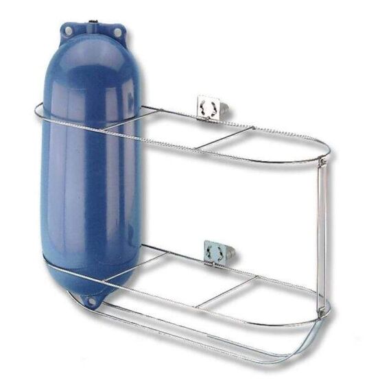 Suporte p/ Guardar Defensas 23 cm p/ 3 un. em INOX