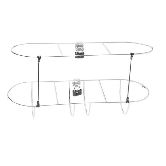 Suporte para Guardar 3 Defensas ATÉ 27cm F4 F5 F6 em INOX