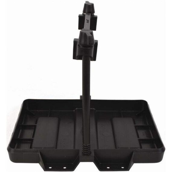 Bandeja Plástica p/ Banco de Bateria c/ Alça de Segurança - 1 Bateria Pequena