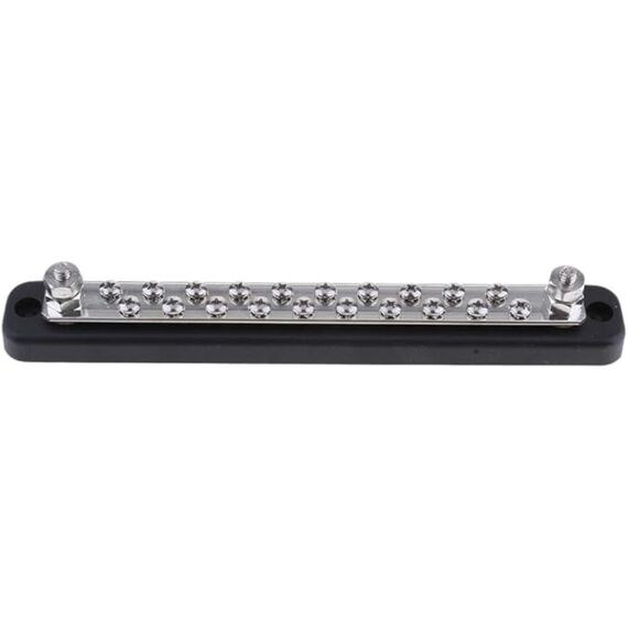 Barramento Para Bateria de Barcos - Placa de Cobre - 20 polos