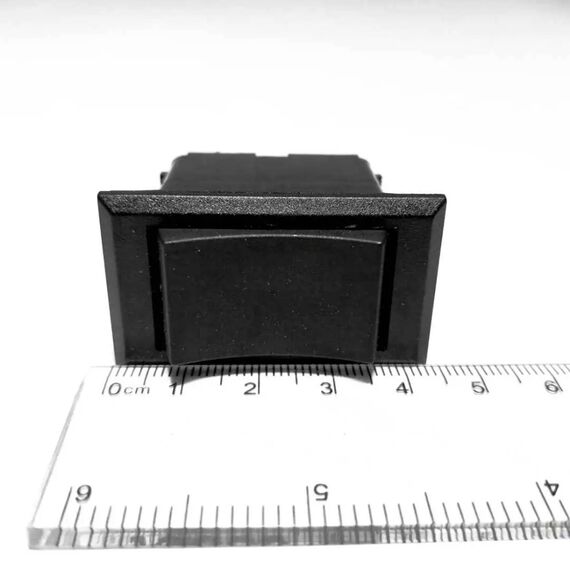 Botão de Painel Interruptor s/ LED Quadrado 3 Posições - 15A ON-OFF-ON