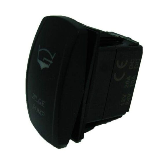 Botão de Painel Momentâneo-Off-On p/ Bombas de Porão