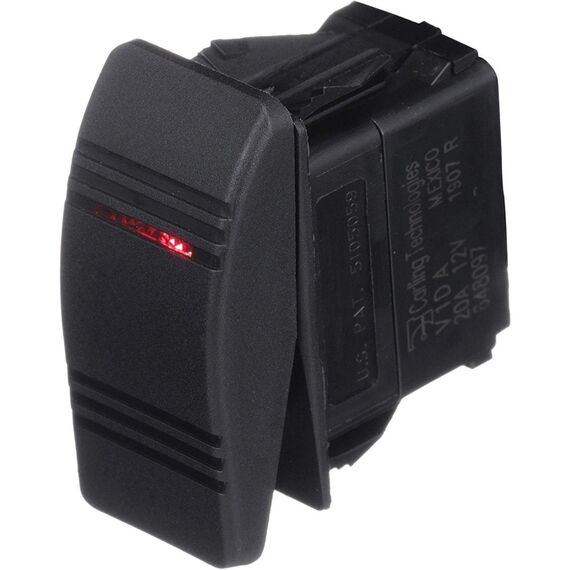 Botão de Painel Momentâneo-Off-On p/ Bombas de Porão - 4 pinos - Seachoice