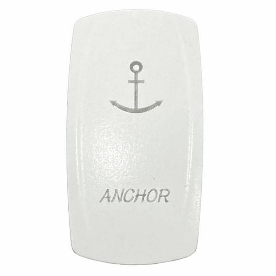 Botão de Painel Sobe e Desce p/ Guincho Elétrico de Âncoras - Branco