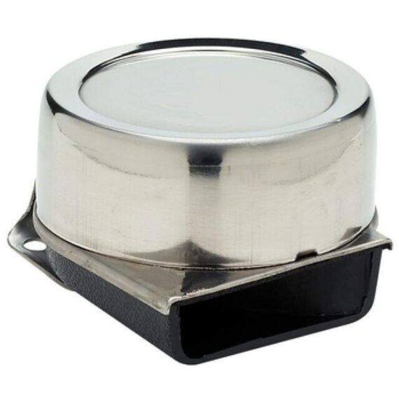 Buzina Caracol Elétrica Interna Simples - INOX - Compacta