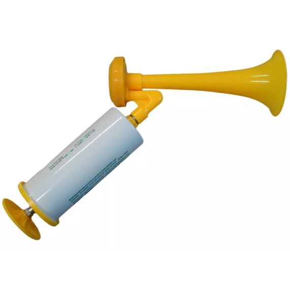 Buzina Corneta de Emergência Manual c/ Bomba Marine Star 110dB