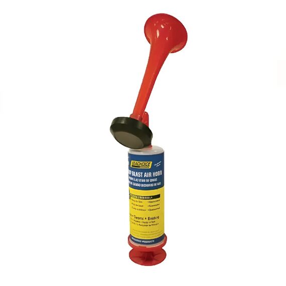 Buzina Corneta de Emergência Manual c/ Bomba Seachoice 110dB