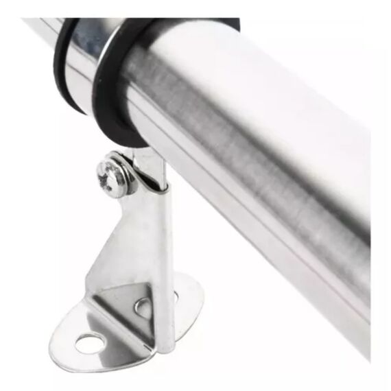 Buzina Corneta Elétrica Externa Simples - INOX - 12V - Seachoice