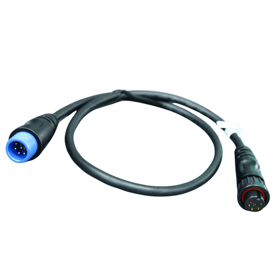Cabo Conector Adaptador p/ Transducer Garmin - Macho 8 pinos p/ Femea 6 pinos - 010-11612-00