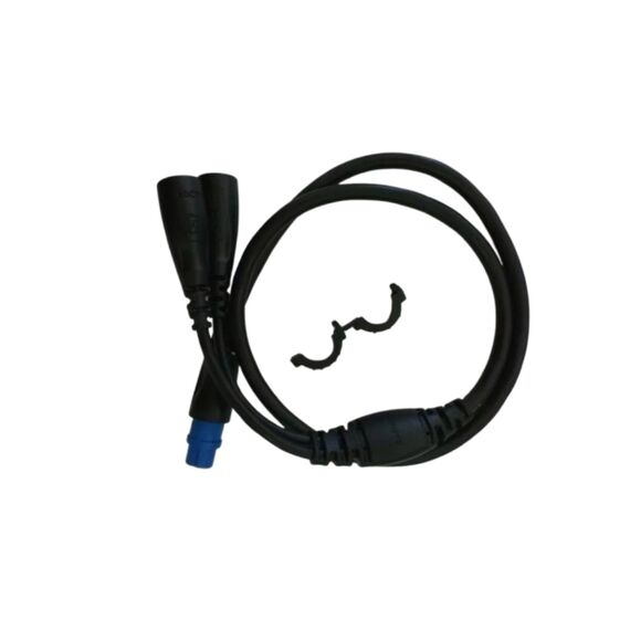 Cabo Conector Adaptador p/ Transducer Garmin - Macho 4 pinos x2 p/ Femea 8 pinos