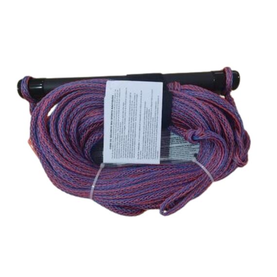 Cabo e Manete para Ski/Wakeboard - Corda com 22,4 metros