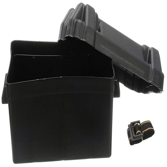 Caixa Protetora Plástica p/ Bateria c/ Tampa e Cinta - Grande