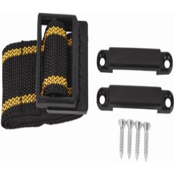 Caixa Protetora Plástica p/ Bateria c/ Tampa e Cinta - Grande