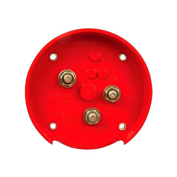 Chave de Bateria Blindada 250A Perko p/ 2 Baterias